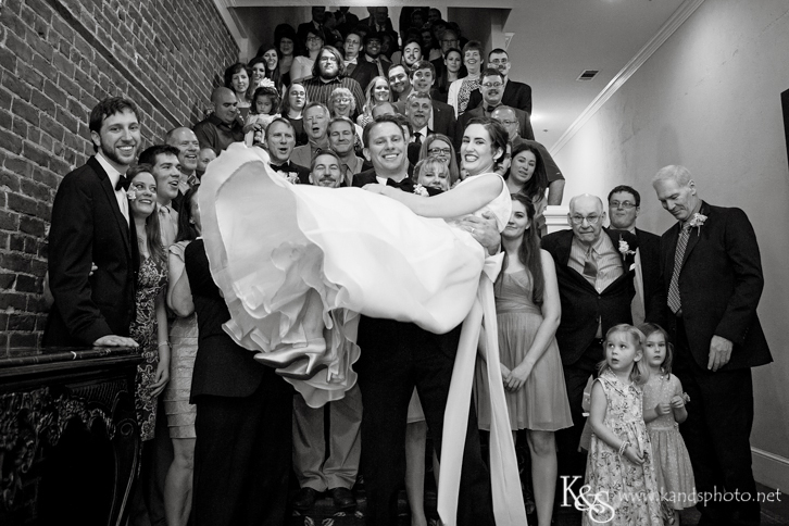 Dallas Wedding Photographers - K & S Photography McKinney Wedding Photographer - Rick's chophouse and mckinney grand hotel ballroom wedding